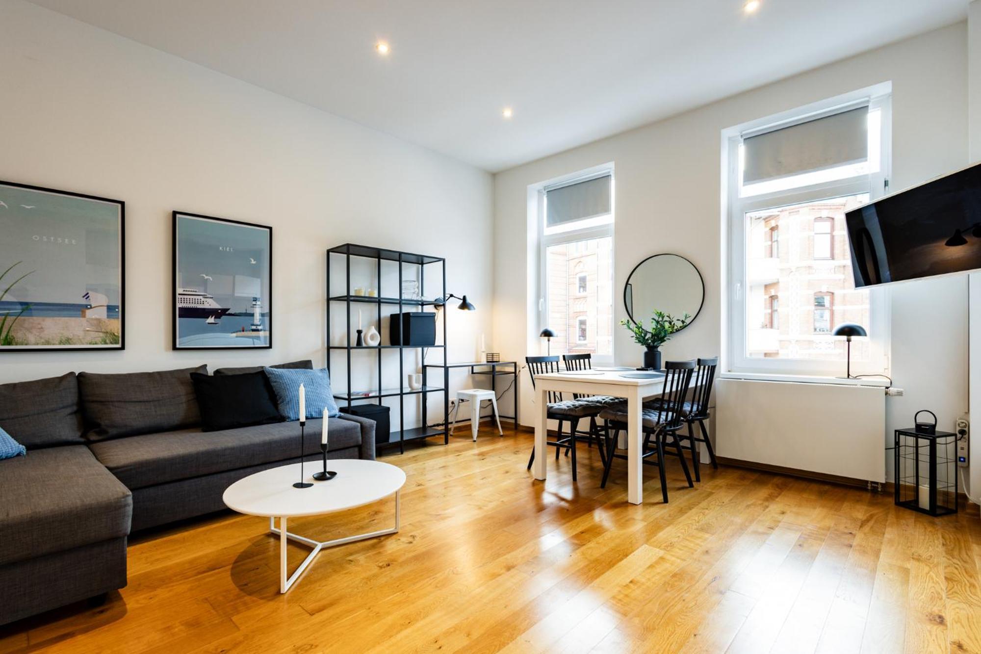 Exklusive Apartments In Kieler City Eksteriør billede